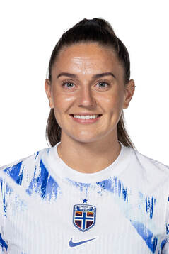 Vilde Bøe Risa of the Norwegian women's national football