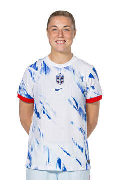 Sophie Román Haug of the Norwegian women's national