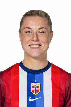 Sophie Román Haug of the Norwegian women's national
