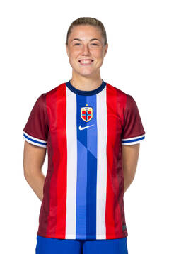 Sophie Román Haug of the Norwegian women's national
