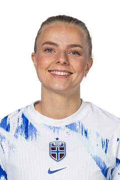 Emilie Woldvik of the Norwegian women's national football