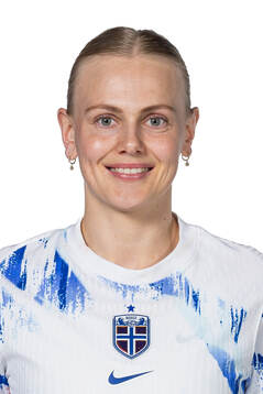 Karina Sævik of the Norwegian women's national football