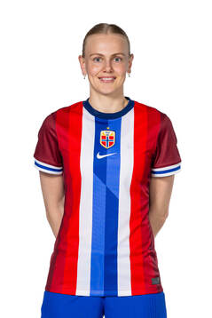 Karina Sævik of the Norwegian women's national football