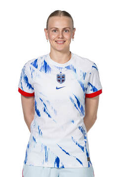 Karina Sævik of the Norwegian women's national football