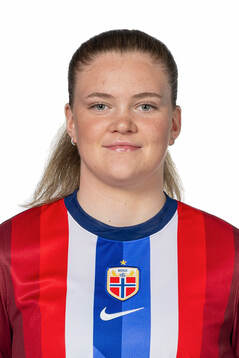 Signe Gaupset of the Norwegian women's national football