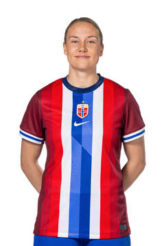 Lisa Naalsund of the Norwegian women's national football