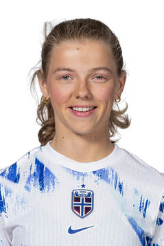 Justine Kielland of the Norwegian women's national football