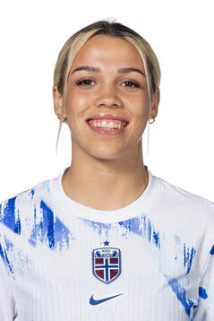Celin Bizet Ildhusøy of the Norwegian women's national