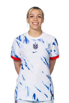 Celin Bizet Ildhusøy of the Norwegian women's national