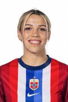 Celin Bizet Ildhusøy of the Norwegian women's national