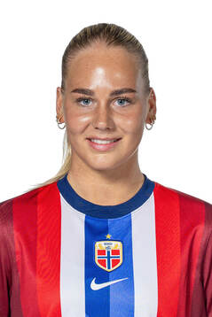 Cathinka Tandberg of the Norwegian women's national
