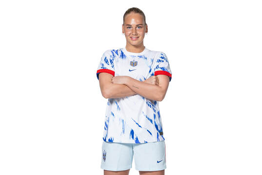 Cathinka Tandberg of the Norwegian women's national