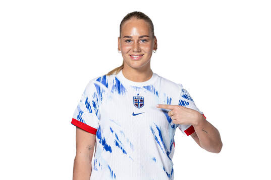 Cathinka Tandberg of the Norwegian women's national