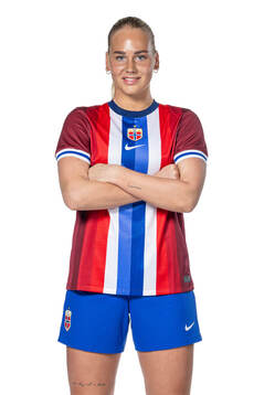 Cathinka Tandberg of the Norwegian women's national