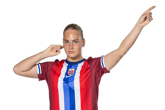 Cathinka Tandberg of the Norwegian women's national