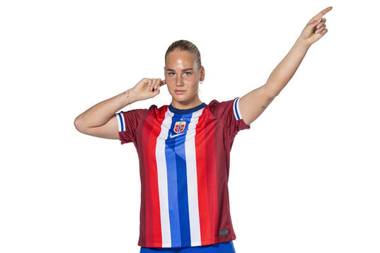 Cathinka Tandberg of the Norwegian women's national