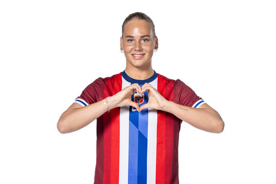 Cathinka Tandberg of the Norwegian women's national