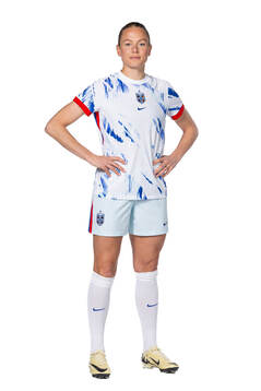 Guro Bergsvand of the Norwegian women's national football