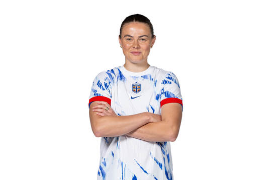 Marthine Østenstad of the Norwegian women's national