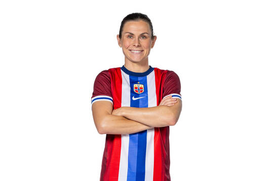 Emilie Haavi of the Norwegian women's national football