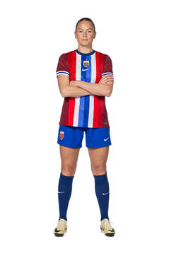 Guro Bergsvand of the Norwegian women's national football