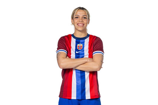 Celin Bizet Ildhusøy of the Norwegian women's national