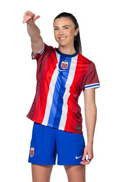 Ingrid Syrstad Engen of the Norwegian women's national