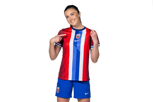 Ingrid Syrstad Engen of the Norwegian women's national