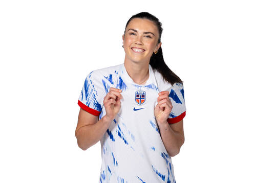 Ingrid Syrstad Engen of the Norwegian women's national