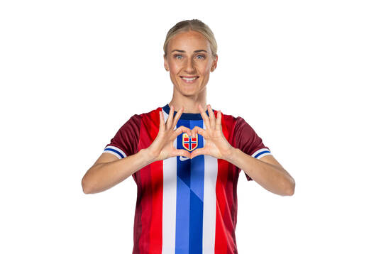 Anja Sønstevold of the Norwegian women's national football