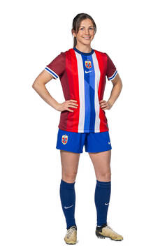 Tuva Hansen of the Norwegian women's national football team