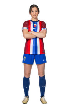 Tuva Hansen of the Norwegian women's national football team