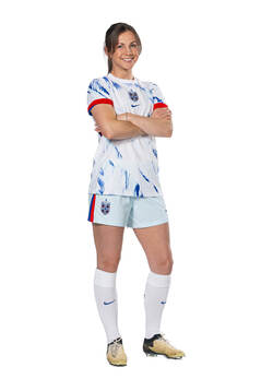Tuva Hansen of the Norwegian women's national football team
