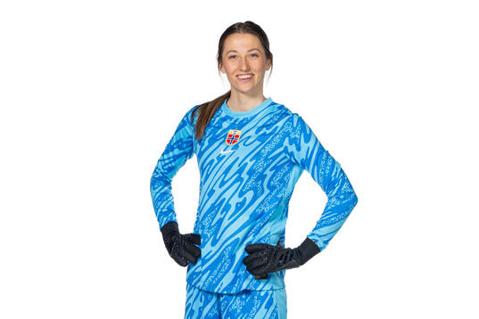 Goalkeeper Cecilie Fiskerstrand of the Norwegian women's