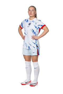 Thea Bjelde of the Norwegian women's national football team
