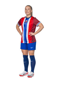 Thea Bjelde of the Norwegian women's national football team