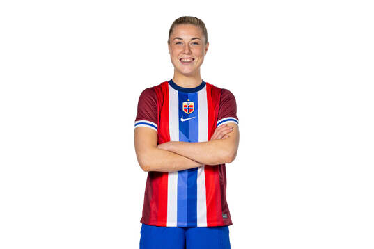 Sophie Román Haug of the Norwegian women's national