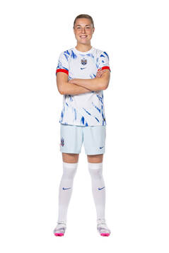 Sophie Román Haug of the Norwegian women's national