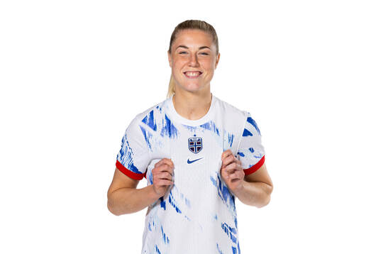 Sophie Román Haug of the Norwegian women's national