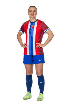 Emilie Woldvik of the Norwegian women's national football