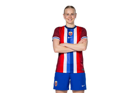 Karina Sævik of the Norwegian women's national football