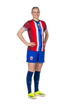 Karina Sævik of the Norwegian women's national football