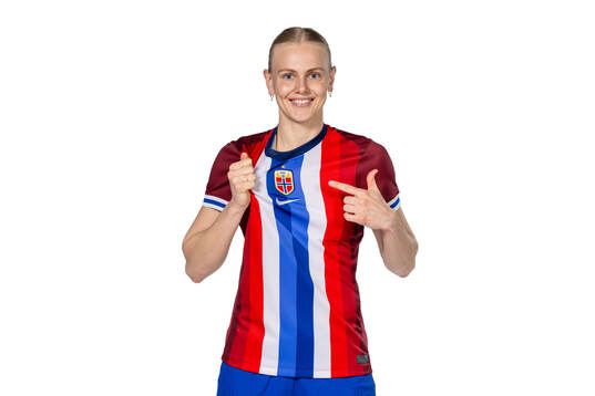 Karina Sævik of the Norwegian women's national football