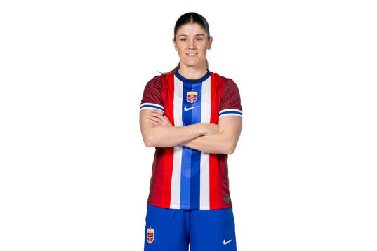 Maren Mjelde of the Norwegian women's national football