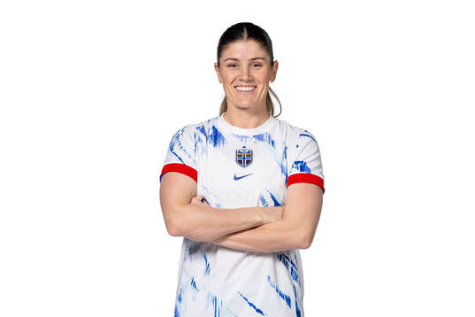 Maren Mjelde of the Norwegian women's national football