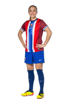 Guro Reiten of the Norwegian women's national football team