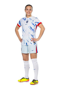 Guro Reiten of the Norwegian women's national football team