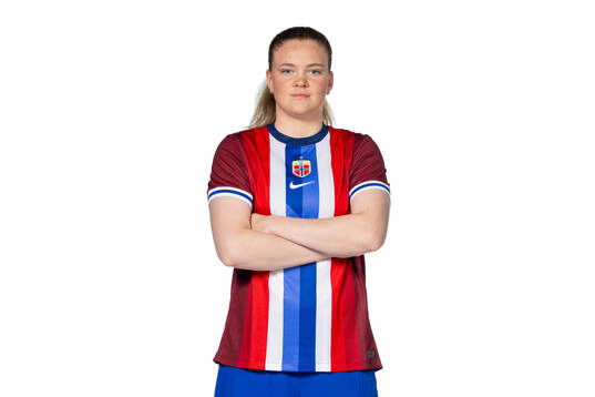 Signe Gaupset of the Norwegian women's national football