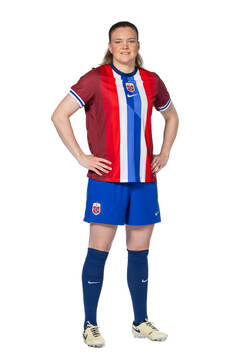 Signe Gaupset of the Norwegian women's national football