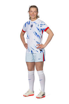 Justine Kielland of the Norwegian women's national football
